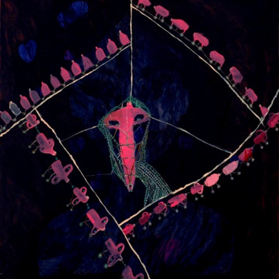 “Homenaje a Francis Bacon”. 2009 Acrílico / lienzo 160x130 cm